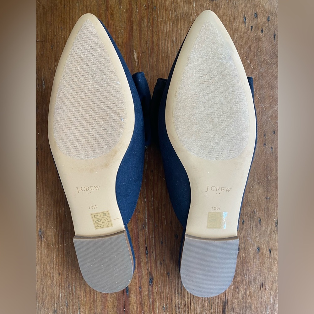 J. Crew Factory slip on bow mule - Picture 3 of 3